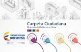 AUTENTICACIÓN ELECTRÓNICA Carpeta Ciudadana ......Introducción Con la Carpeta Ciudadana, los colombianos podrán tener un espacio gratuito en la nube para almacenar los documentos