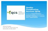 liderazgo e integridad en el mercado servicio de calidad reconocidos por QCS …fpworks.xyz/.../uploads/2019/05/4.2.-RAM.-QCS.pptx.pdf · 2019-05-21 · Quality Certification Services