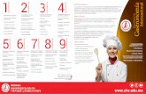  · 2017-09-04 · Incarnate Word será capaz de dominar las técnicas culinarias nacionales e internacionales, como cuidar las medidas de higiene y microbiología de los alimentos.
