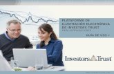 PLATAFORMA DE ILUSTRACIÓN ELECTRÓNICA DE INVESTORS … · 2013-04-05 · a Plataforma de Ilustración Electrónica de Investors Trust para Introductores 4 f Ilustración Electrónica