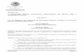 GOBIERNO CONSTITUCIONAL DEL ESTADO DE OAXACA PODER LEGISLATIVO · 2017-05-22 · Decreto 184 Página 5 . GOBIERNO CONSTITUCIONAL DEL ESTADO DE OAXACA . PODER LEGISLATIVO . TÍTULO