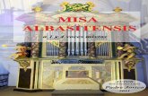 MISA - WordPress.com · 2016-10-18 · Misa Albasitensis en la Catedral de Albacete “Doy gracias a Dios por estos testimonios tan preciosos y por el bien que haya podido hacer y