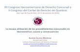 XII Congreso Iberoamericano de Derecho Concursal y II Congreso … · 2016-10-26 · XII Congreso Iberoamericano de Derecho Concursal y II Congreso del Caribe de Derecho de Quiebras
