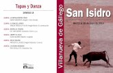 Programa-1 30/04/14 10:34 Página 2 Tapas y Danza San Isidrovillanuevadegallego.org/descargas/Programa.pdf · CONCURSO DE GUIÑOTE, primeras eliminatorias. ... 11:30 h. TAPAS Y DANZA.