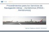Procedimientos para los Servicios de Navegación Aérea … · 2015-10-20 · Capitulo 1 - Definiciones: Avión crítico. El tipo de avión que impone las mayores exigencias a los