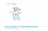 PATIENT EXPERIENCE · Inteligencia emocional aplicada a la asistencia clínica y práctica médica y una suerte de disciplinas y subdisciplinas sin un cuerpo teórico muy concreto,
