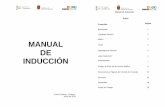 MANUAL DE INDUCCION 2013 ACT. JUNIO para pdf Induccion… · MANUAL DE INDUCCIÓN Tuxtla Gutiérrez, Chiapas. Junio de 2013 Manual de Inducción Índice Contenido Página Bienvenida