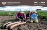 La FAO en el Perú · 2017-11-28 · El Perú cuenta ya con todas las condiciones para erradicar el hambre. En un mundo donde la comida abunda y el hambre es, en gran medida, un problema