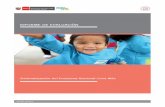 INFORME DE EVALUACIÓN...1 Decenio de las Personas con Discapacidad en el Perú” “Año de la Diversificación Productiva y del Fortalecimiento de la Educación” ESTUDIO DE SISTEMATIZACION