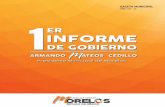 AÑO 1 N°. 12 · • PROMOCIÓN DE BIENESTAR, NIÑEZ, ADOLESCENCIA Y ADULTOS • DESARROLLO ECONÓMICO ... construcción de techumbre en COBAEM de San Marcos Tlazalpan en beneficio