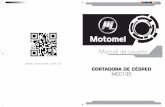 MCC135 - Motomelmaquinasyherramientas.motomel.com.ar/wp-content/uploads/...INTRODUCCIÓN Bienvenido a la experiencia de trabajo con equipos Motomel. Este manual de usuario lo guiará