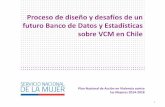 Proceso de diseño y desafíos de un futuro Banco de Datos y … · 2016-05-13 · Proceso de diseño y desafíos de un futuro Banco de Datos y Estadísticas sobre VCM en Chile Plan