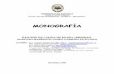 MONOGRAFÍA - Universidad de Matanzasmonografias.umcc.cu/monos/2006/Qui-Mec/GESTIN DE... · disposición de los residuos hospitalarios que en muchas ocasiones se recolectan con la
