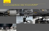 Conceptos de CoroMill® - Sandvik Coromant...7 P-M30 GC4230 K-M50 K20D SA SA CoroMill® 745 Un concepto de fresa negativa con una acción de corte positiva que ofrece plaquitas multifilo