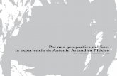 Por una geo-poética del Sur: la experiencia de Antonin Artaud en … poetica70.pdf · 2019-07-24 · y la fantasmagoría prometeica del mundo de las mercancías. En Manuscritos económico-filosóficos,