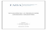 Situaci n de la producci n granaria argentina · 2019-03-16 · Principales indicadores del uso de fertilizantes, pág. 21. Cuadro Nº 7. Evolución de la capacidad fija de almacenamiento