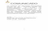 COMUNICADO - UGEL 09ugel09huaura.gob.pe/pdf/pcrlp_inicial.pdfcurricular de la región, donde se presenta la caracterización del tratamiento curricular actual en las II.EE. de la Región
