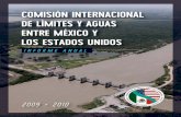 2009 2010 - cila.gob.mx · infraestructura de irrigación en el Valle de Mexicali, la cual fue dañada durante el terremoto que devastó esa parte de México en abril de 2010. En