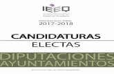 Cuaderno de Estadistica de Fórmulas Triunfadoras 2017-2018ieeq.mx/contenido/elecciones/2017_2018/contenido/... · Cadereyta de Montes Ezequiel Montes Tolimán Distrito 15 Arroyo