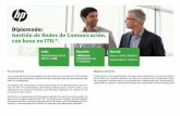 Gestión de Redes de Comunicación, con base en ITIL · cios de TIC es la Information Technology Infrastructure Library (ITIL)®, que sistematiza las mejores prácticas que permiten