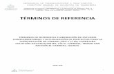 TÉRMINOS DE REFERENCIA - Jalisco · 2019-06-10 · I. Modernización de los ejes troncales de la Red Carretera dentro del Estado de Jalisco. II. Mejorar la conectividad de cada región