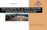 RESULTADOS DE LA FISCALIZACIÓN SUPERIOR DE LA CUENTA …archivos.diputados.gob.mx/Centros_Estudio/UEC/docs/... · 2017-11-07 · Informe del Resultado de la Fiscalización Superior