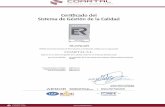 certificado-calidad - :: COARTAL · 2019-10-30 · CELOSíAS Y MOS QUIT ERAS Certificado del Sistema de Gestión de la Calidad AENOR Empresa Registrada ISO 9001 ER-077911997 AENOR,