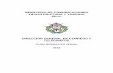 MINISTERIO DE COMUNICACIONES INFRASTRUCTURA Y … · 2019-04-30 · Los servicios postales en Guatemala fueron prestados hasta el 14 de septiembre del año 1998 por la Dirección