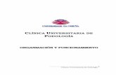 CLÍNICA UNIVERSITARIA DE PODOLOGÍA ORGANIZACIÓN Y … · 2019-12-25 · (Coordinador de la Clínica). 3.1.- ESTRUCTURA ASISTENCIAL Y ORGANIZATIVA La Clínica Universitaria de Podología