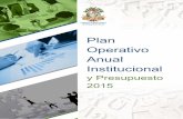Instituto Guatemalteco de Seguridad Social - Plan Operativo Anual … · 2019-07-15 · Instituto Guatemalteco de Seguridad Social . Plan Operativo Anual y anteproyecto de Presupuesto