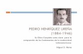 Pedro Henríquez Ureña - CIELONARANJAes la forma más antigua del verso español. Esto me hizo pensar que, a pesar de su origen francés el moderno verso libre en realidad era francés,