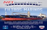 FILTROS MARINOS - National Filters, Inc. · amplia variedad de filtros de especialidad y nuestra lÍnea de filtros marinos ha crecido para incluir el siguiente listado. national filters,
