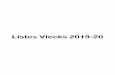Listes Vlecks 2019-20ace-ulb.org/public/listes/vlecks/LISTE VLECK 2019-20.pdf · 2020-02-28 · aca agro caré cvh cd cdh cds cebulb celb cepha cgeo chaa chimacienne ci ciga cjc cko