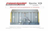 Serie S - Poweramp · 2019-09-30 · instrucciones del fabricante. Si tiene preguntas, consulte con su supervisor. Manténgase alejado del dispositivo de nivelación de andén cuando
