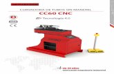 CURVADORA DE TUBOS SIN MANDRIL CC60 CNC · 2019-10-18 · La dobladora de codos CC60 puede conectarse a 110V o 220V monofásico, ... 140-17-01-10005 35 mm 3D=105 mm 1,5 mm 5 mm 12,140