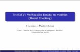 NuSMV: Veriﬁcacio´n basada en modelos (Model …NuSMV:Veriﬁcacio´n basada en modelos (Model Checking) Francisco J. Mart´ın Mateos Dpto. Ciencias de la Computaci´on e Inteligencia