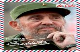 HOMENAJE A - Para juntar y amar, y para vivir en la ... · El acto de homenaje incluyó, además, la donación a la embajada de Cuba de un cuadro sobre Fidel hecho por un artista