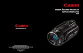 VIDEOCÁMARAS DIGITALES...• Terminal HDMI y salida para USB Hi-Speed HG21 HG20 Tecnología Canon Video Las videocámaras Canon aprovechan los más de 70 años de experiencia, conocimiento