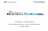 PÁNUCO, VERACRUZ PLAN MUNICIPAL DE DESARROLLO 2018 …panuco.gob.mx/transparencia/wp-content/uploads/2018/04/... · 2018-04-25 · congruencia con los Planes Nacional y Estatal de