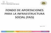FONDO DE APORTACIONES PARA LA INFRAESTRUCTURA … · 2018-04-12 · de planeación es necesario apoyar a que los municipios puedan disponer de las nuevas herramientas para aplicar