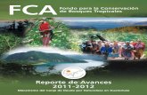FCG Memoria de labores ok - fondofcaguatemala.org€¦ · territorial en consonancia con los objetivos, estrategias y prioridades de conservación del patrimonio natural de la nación,