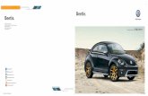 Beetle. - Volkswagen de México · 2019-05-08 · Beetle prácticamente cobra vida cuando estás al volante y te comunica varios . de sus signos vitales desde el llamativo . cuadro
