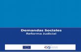Reforma Judicial · 2018-05-26 · Demandas Sociales, Reforma Judicial” 9 El “Mapa de Demandas Sociales al sector justicia” describe el contexto y actores sociales desde donde