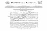 ORGANO DEL GOBIERNO CONSTITUCIONAL DEL ESTADO ... - Tamaulipaspo.tamaulipas.gob.mx/wp-content/uploads/2018/11/... · Estado de Tamaulipas, Ley para el Fomento de la Apicultura en