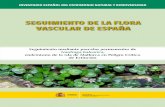 Seguimiento de la flora vascular de españa. Seguimiento … · 2016-04-13 · permanentes de Naufraga balearica, endemismo de la isla de Mallorca en Peligro Crítico de Extinción.