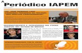 Periódico IAPEMiapem.edomex.gob.mx/sites/iapem.edomex.gob.mx/files/... · 2019-05-02 · Periódico IAPEM marzo - abril 2019 GRABACIONES DE RADIO MARZO / ABRIL “AL PAREJO” El