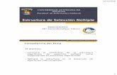 Estructura de Selección Múltiplegalvez.milibreta.com.mx/UAS/Algoritmia/9.- Estructura de seleccion Multiple.pdf · 12/12/2018 2 Estructuras de selección • Algoritmia • FIUAS