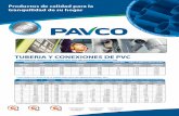...Productos de calidad para la tranquilidad de su hogar ckvo PAVCO e Y eléctrico TUBERIA Y CONEXIONES DE PVC CARACTERíSTlCAS TÉCNICAS DE LA TUBERíA PARA AGUA FRíA CON ROSCA NTP