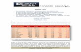 REPORTE SEMANAL - magotsab.com.pe€¦ · EAl cierre de la semana los principales índices de la Bolsa de Valores de Lima cierra con resultados dispares la última sesión de la semana