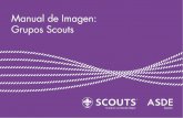 Manual de Imagen: Grupos Scouts · 2016-09-23 · En cualquier material donde se apliquen las cuerdas, éstas han de ser reconocibles. Sólo una parte de las cuerdas se usa en los